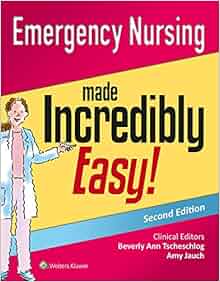 emergency nursing made incredibly easy pdf free download