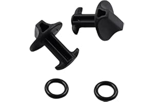 Notonmek 2 Pack 92210-1730 Locks Air Filter Cover with 2 Orings 92055-7025 Compatible With Kawasaki FS541V FS600V FS651V FS691V FS730V FT691V FT730V