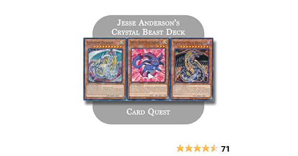 Amazon Com Yu Gi Oh Gx Jesse Anderson S Complete Crystal Beast Rainbow Dragon Deck Toys Games Amazon Com Yu Gi Oh Gx Jesse Anderson S Complete Crystal Beast Rainbow Dragon Deck Toys Games