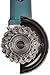 Makita 1 Piece - Banded Knotted Wire Cup Brush For Grinders - Ultra Heavy-Duty Conditioning For Metal - 2.5
