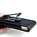 Kingsource Vertical Swivel Belt Clip Holtser Pouch, Holster Cover Pouch Holder Compatible For iPhone 12 iPhone 11 Pro iPhone XS AND iPhone X Color Black Fits With A Naked Phone Or With a Skin Cover On