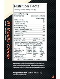 Rule 1 Proteins R1 Proteína de suero aislado/hidrolizado, FID56089, 1