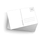 50 Blank Mailable 4"x6" Heavy Duty 14PT Postcards with Mailing Side