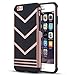 iPhone 7 Plus Case,AutumnFall Modern Slim Geometric Design Anti-slip Shockproof Armor Case Cover for iPhone 7 Plus (Rose Gold)