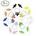 HOMEJU 7 Sets Waterproof Soft and Flexible Silicone Swimming Earplugs and Nose Clip - for Swimming, Sleeping, Surfing, Showering - for Adults and Children