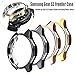 Case Compatible for Samsung Gear S3 Frontier SM-R760,HMJ Band All-Around Protective Bumper Slim Plated TPU Case Scratch-Proof Cover Shell for Samsung Gear S3 Frontier/Classic Galaxy Watch 46mm SM-R800