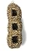 Lantern Hill Small Bird Roosting Condo/Birdhouse, Handwoven Grass, Three Stories