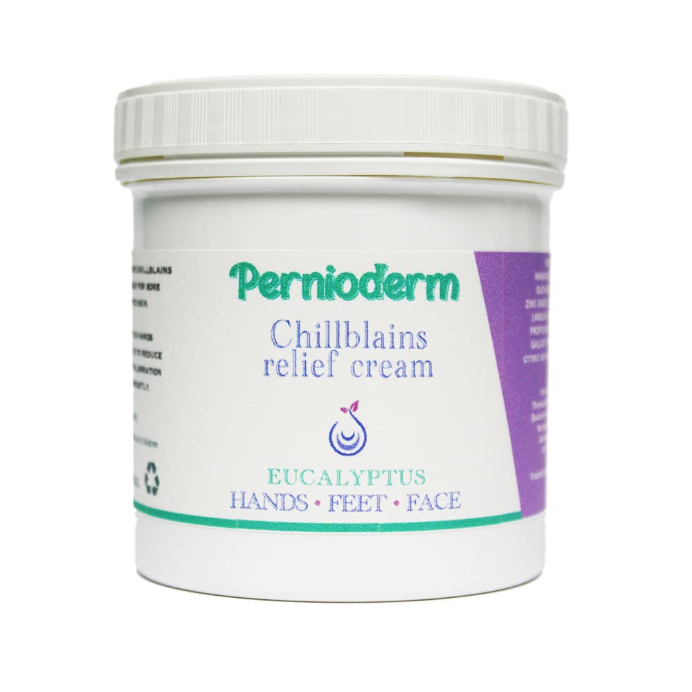 Veil Cover Cream Pernioderm Chilblains Relief Cream with Eucalyptus 200g | Calm and soothe chilblains on hands, feet and face