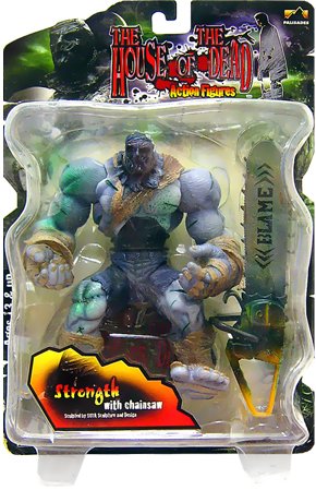 The House of the Dead Palisades Toys Action Figure Strength with Chainsaw