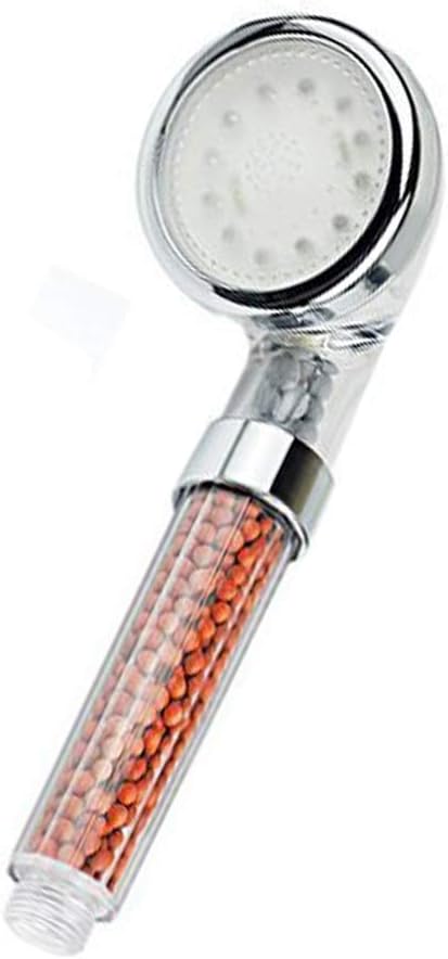 3 Colors LED Lights Colors Changing Shower Head, Bathroom Shower Head with Air Turbo By OYSHOPP