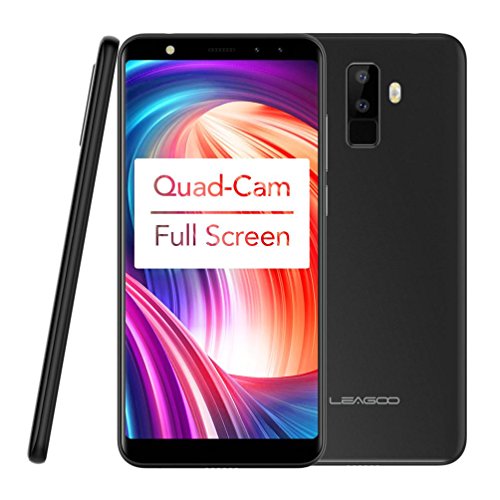 Tiean LEAGOO M9 3G Phablet 5.5 inch Android 7.0 MTK6580A Quad Core 1.3GHz 2GB 16GB (Black)