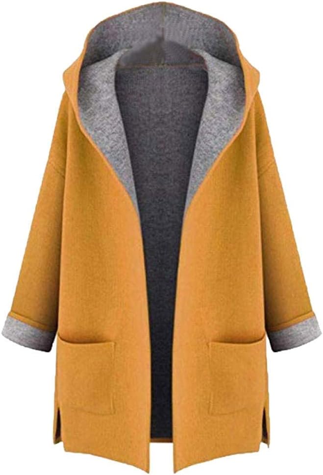 Sale for Coat,AIMTOPPY Women's Large Size Loose Cardigan Woolen Jacket Front Open Coat