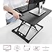 Hippo & Frog Standing Desk Height Adjustable Standing Desk Converter Sit to Stand Desk Riser