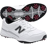 New Balance Men's nbg1701 Golf Shoe, White/Black, 11 4E US