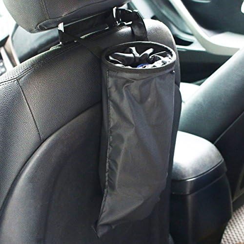 Tronka Accessory Car Garbage Bag Leakproof washable for home Car Office Vehicle Back Hanging Trash Litter Can