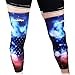 COOLOMG Basketball Knee Pads Compression Leg Sleeves for Volleyball Football Baseball