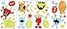 Little Monsters Glow In The Dark Wall Art Kit