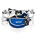 Running water bottle belt, Runners Hydration Waist Pack Includes 2 BPA Free 9oz Water Bottles by Govivo (blue)
