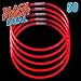 Glow Sticks Necklaces Party Pack - Bulk 50 Stick - Long Extra Bright Glow In The Dark Party Supplies - 22
