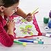 Complete Set of 30 Paint Brushes Bundle with Crayola Washable Kid's Paint (6 count) – Washable Kids Paints and Paintbrush Set - 2oz Assorted Bottles – Perfect for Kids Age 3+