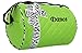 Dance bag - Quilted Zebra Duffle in Green