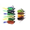Wtrees-Bass-Jigs-SetKit-for-Bass-Fishing-Pitchingflippingskipping-flags-as-like-trailers-porks-and-plastic