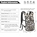 SHARKMOUTH Hydration Backpack, 900D Polyester with 2L Leak-Proof Water Bladder, Keeps Liquid Cool for Up to 4 Hours, Tactical MOLLE Pack for Cycling, Hiking, Running (Camo)
