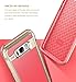 ELV Case for Samsung Galaxy S8 Plus - Armor Defender Slim Case for Samsung Galaxy S8 Plus - [Salmon Pink/Gold]