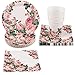 PartyFun 100PCS Party Paper Goods for Adults Mother's Birthday Party for Women Includes Disposable Plates, Cups, Napkins, For Tea Party, Weddings, Birthdays, Baby Shower and Anniversary, for 25 Guests