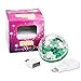 Mini USB Disco Party Light, Mobile Phone Sound Activated Lights Crystal Magic Ball Portable Strobe Lamp 7 Modes Stage Light with Listen music, Dance, Parties LED decorations for IPhone Android and All