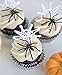 288 Bulk Halloween Spider Ring Assortment - Orange, Purple, Black, and Glow-in-the-Dark Creepy Crawly Party Favors, Treats, and Cupcake Toppers