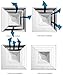 AIRVISOR Air Deflector/Diverter for Office Ceiling Vents 24