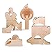 Petit Collage Wood Puzzle Plus Play, Forest Jumble