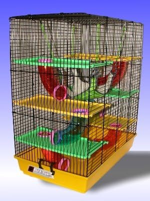 luxury hamster palace