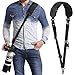 waka Rapid Camera Neck Strap with Quick Release and Safety Tether, Adjustable Camera Shoulder Sling Strap for Nikon Canon Sony Olympus DSLR Camera - Black primary