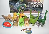 Disney Pixar The Good Dinosaur Movie Deluxe Figure Set of 14 Toy Kit with Figures, Tattoo Sheet, ToyRing Featuring Arlo, Caveboy Spot, T-Rexes and Much More!