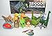 Disney Pixar The Good Dinosaur Movie Deluxe Figure Set of 14 Toy Kit with Figures, Tattoo Sheet, ToyRing Featuring Arlo, Caveboy Spot, T-Rexes and Much More!