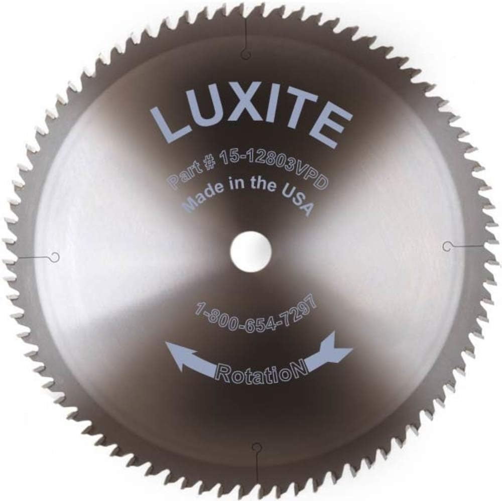 Saw 12 inch 80-Tooth Carbide Tip Crosscut Blades for Miter Saws & Table Saws