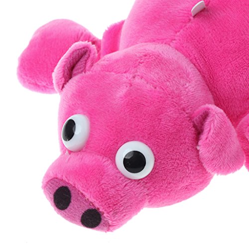 Kofun Flying Slingshot Plush Toy, Fantastic Plush Slingshot Screaming Toy Flying Animal Pig Soft Cute Funny Gifts Ideal Christmas Birthday Plush Animal Toy Gift for Kids