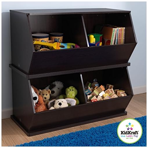 KidKraft Double Storage Unit - White - Image 3
