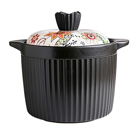 DOKJ Cazuela, Olla cerámica | Adecuado para la inducción | Olla de ...
