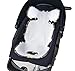 Bebenuvo Genuine 3D Air Mesh Cool Seat Pad/Cushion/Liner for Stroller and Car Seat (5 Available Colors) - Handmade (Shiny Star) …