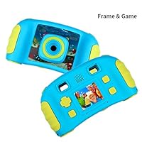 Smyidel Digital Video Camera Camcorder 1.8 TFT LCD Screen,Funny Game, Frames, Photo Editing and Animation Make with Neck Strap(Blue)