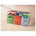 Stock Your Home Acrylic 6 Section Tea Bag Box (Clear) (8.5