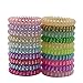 Spiral Hair Ties, Coil Hair Ties, Phone Cord Hair Ties, No Crease Hair Ties, Colorful Hair Accessories for Women Girls, Including Fluorescent Series And Matte Series (20PCS)
