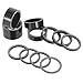 Sumind 11 Pieces Bike Carbon Fiber Headset Spacer Bicycle 1-1/8 Inch 20 15 10 5 3 2 1 mm, 7 Sizethumb 1