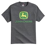 John Deere Charcoal Trademark Tee