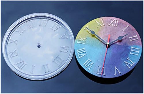 DIY Clock With Accessory Needle DIY Jewels Mold Beading Casting Mould DIY Handmade Silicone Mould Clear Mould For Resin Crystal Lovely Gift