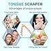 Wonder Care - 100% Copper Tongue Scraper Tongue cleaner Ayurvedic for Optimal Oral Hygiene (3 Pieces)