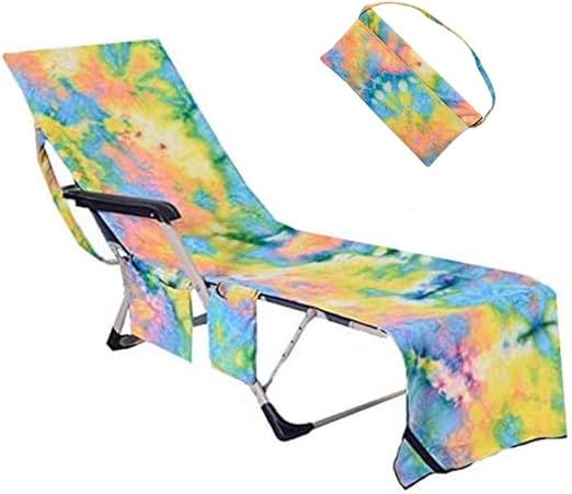 tie dye beach chair
